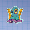 Pigeons Love French Fries Sticker • Vinyl Sticker