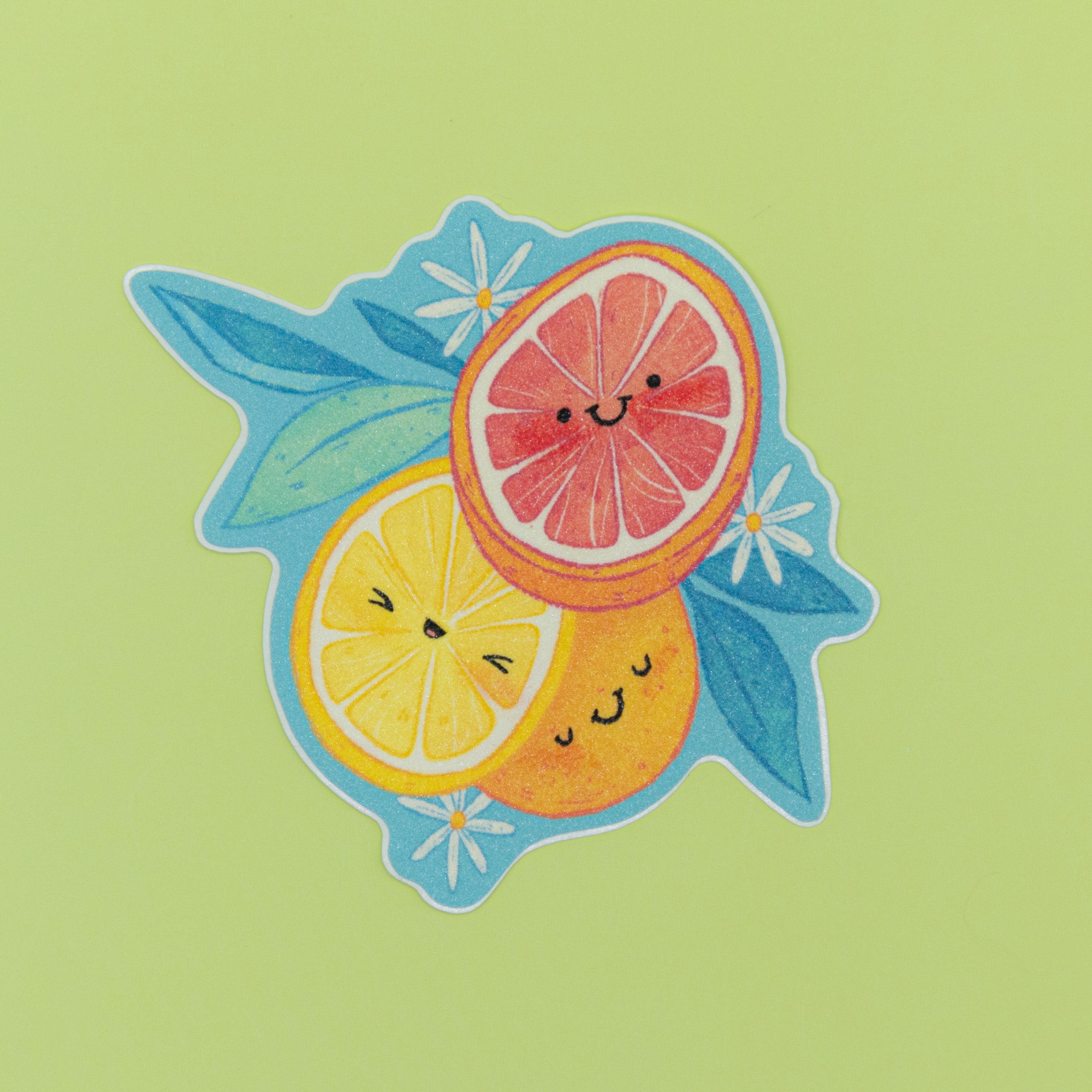 Fruitful Delights • Glitter Vinyl Sticker