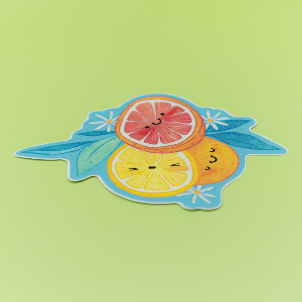 Fruitful Delights • Glitter Vinyl Sticker