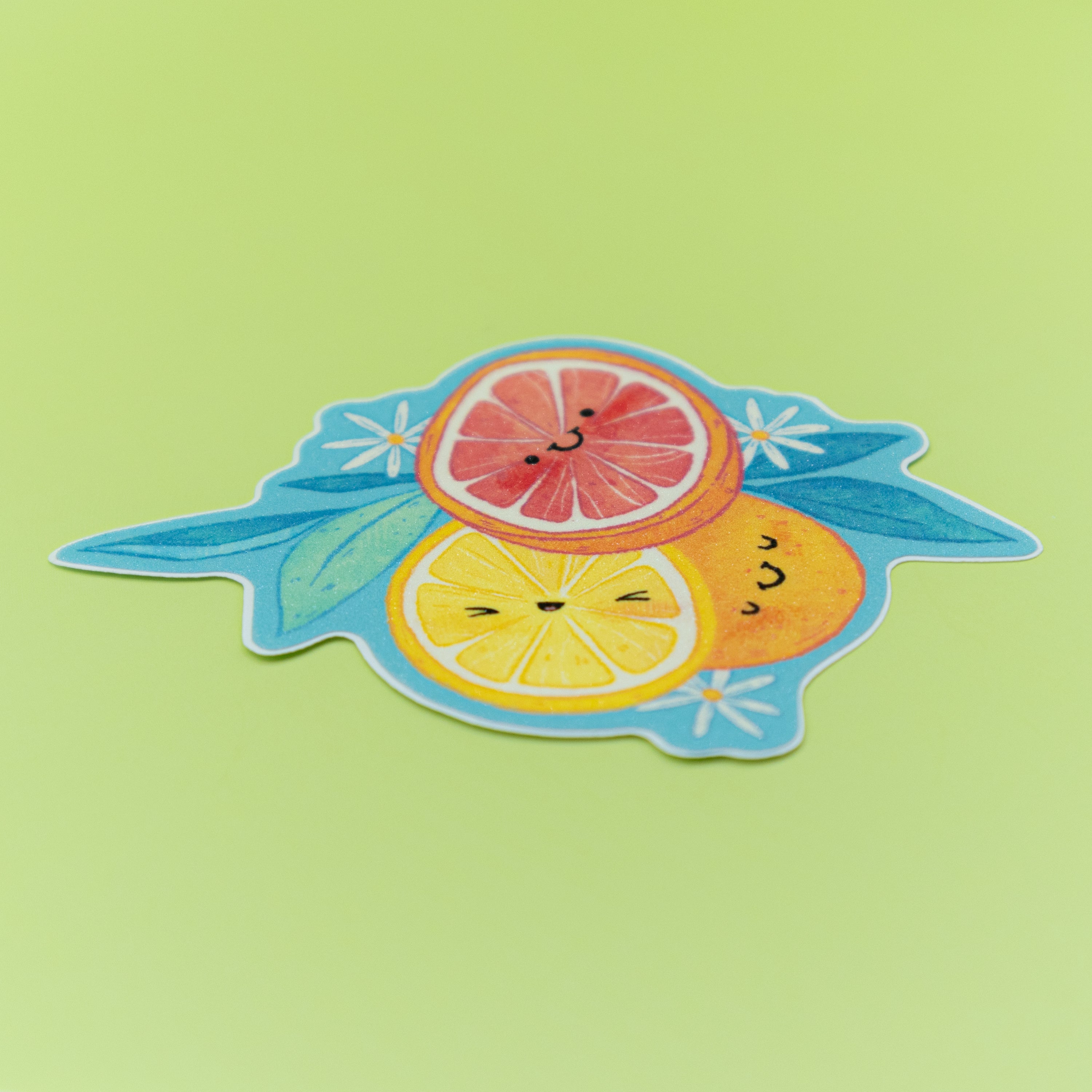 Fruitful Delights • Glitter Vinyl Sticker
